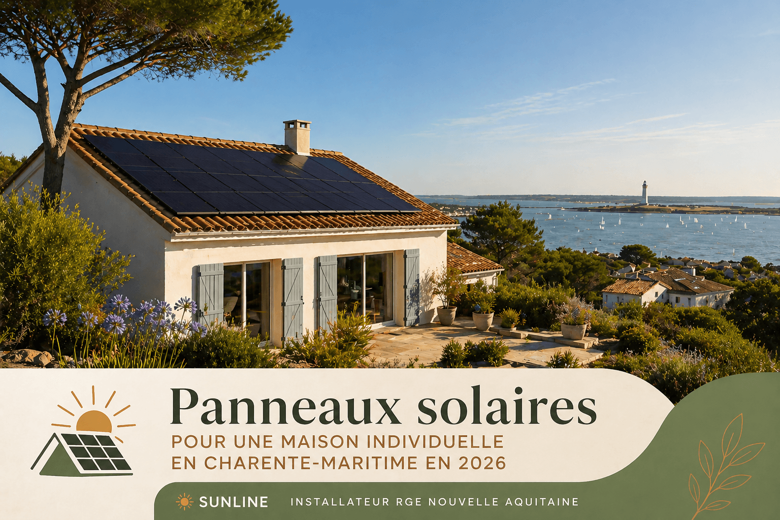 Prix des panneaux solaires pour une maison individuelle à La Rochelle en 2026
